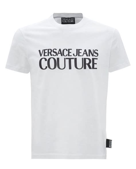 versace jeans t shirt homme|Versace Jeans couture white shirt.